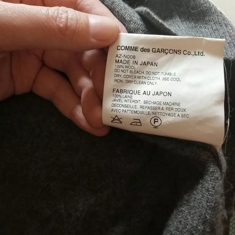 Comme des Garcons PLAY PLAY CDG Heart Logo Wool Cardigan - dmc Size US M / EU 48-50 / 2 - 4 Thumbnail