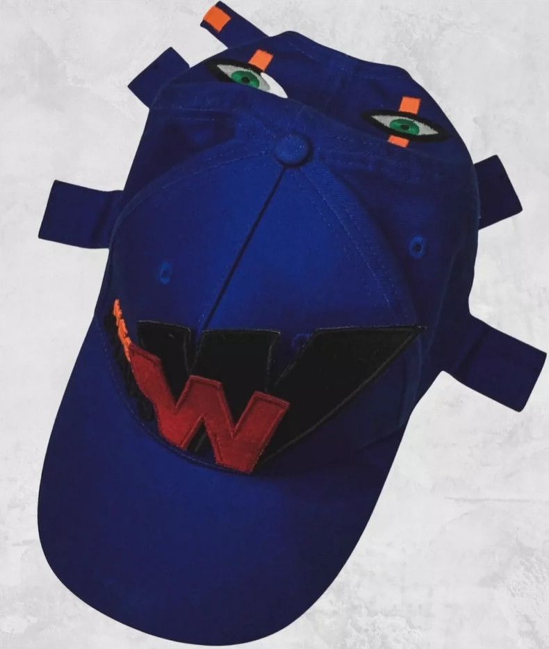 Walter Van Beirendonck Walter Van Beirendonck SS22 Neon Shadow Hat - dmc Size ONE SIZE - 3 Thumbnail
