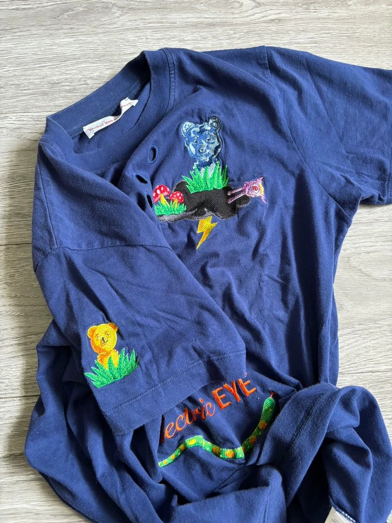 Walter Van Beirendonck Walter Van Beirendonck Embroidered Short-Sleeve Tee - dmc Size US S / EU 44-46 / 1 - 7 Thumbnail