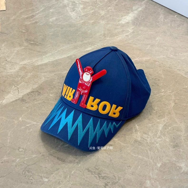 Walter Van Beirendonck Walter Van Beirendonck 21ss Blue Cap - dmc Size ONE SIZE - 2 Thumbnail