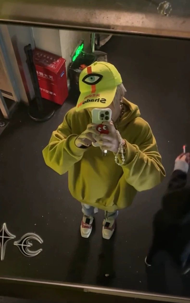 Walter Van Beirendonck Walter Van Beirendonck Neon Eye Cap - dmc Size ONE SIZE - 2 Thumbnail
