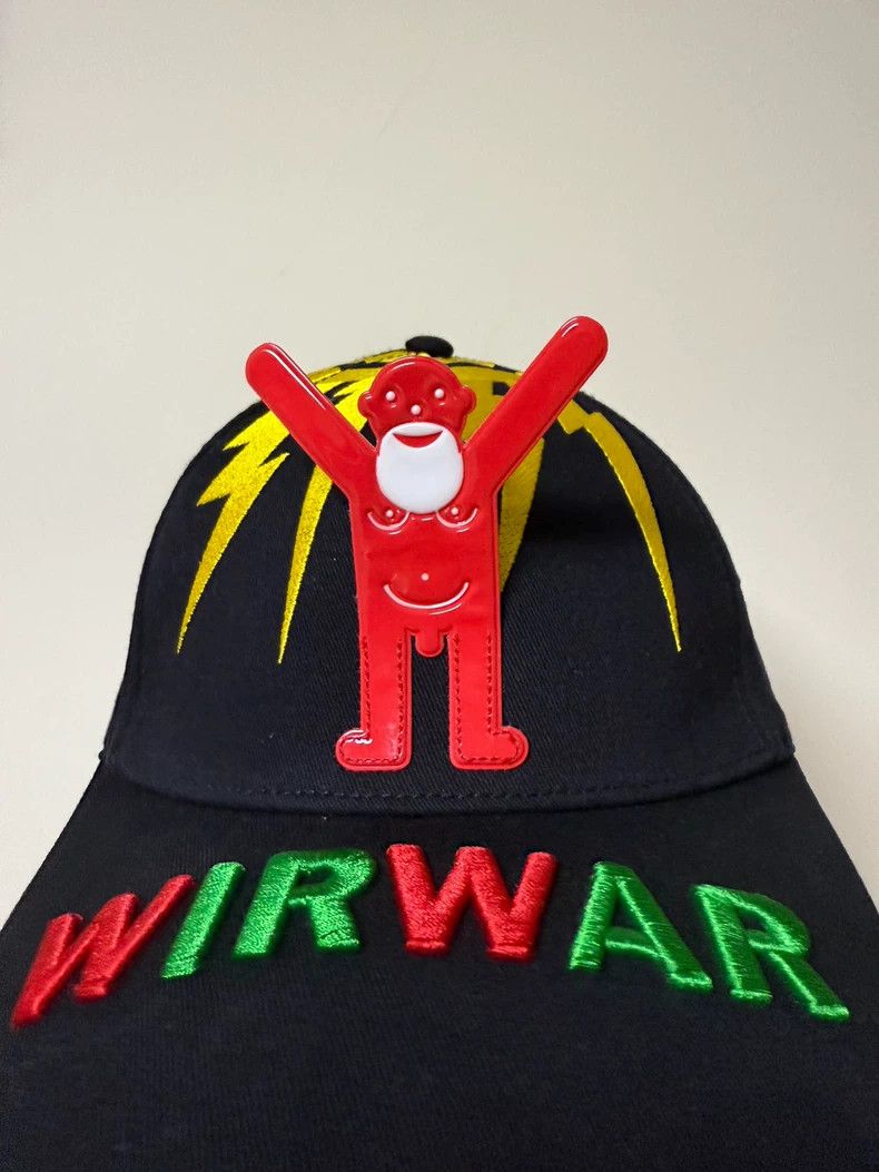 Walter Van Beirendonck Walter Van Beirendonck WirWar Cap 23SS - dmc Size ONE SIZE - 4 Thumbnail