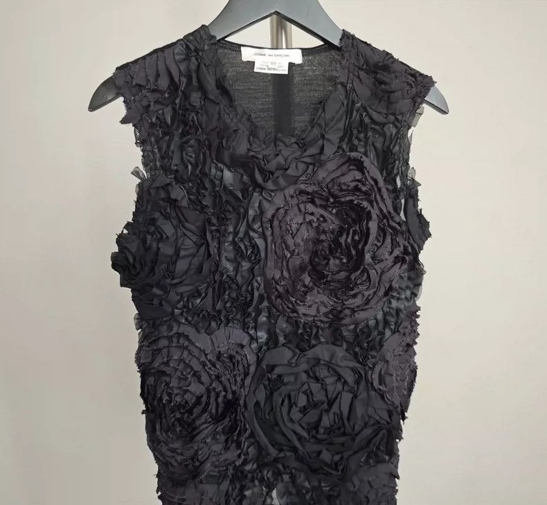 Comme des Garcons Comme des Garcons CDG Rose Sleeveless Top - dmc Size US XS / EU 42 / 0 - 3 Thumbnail