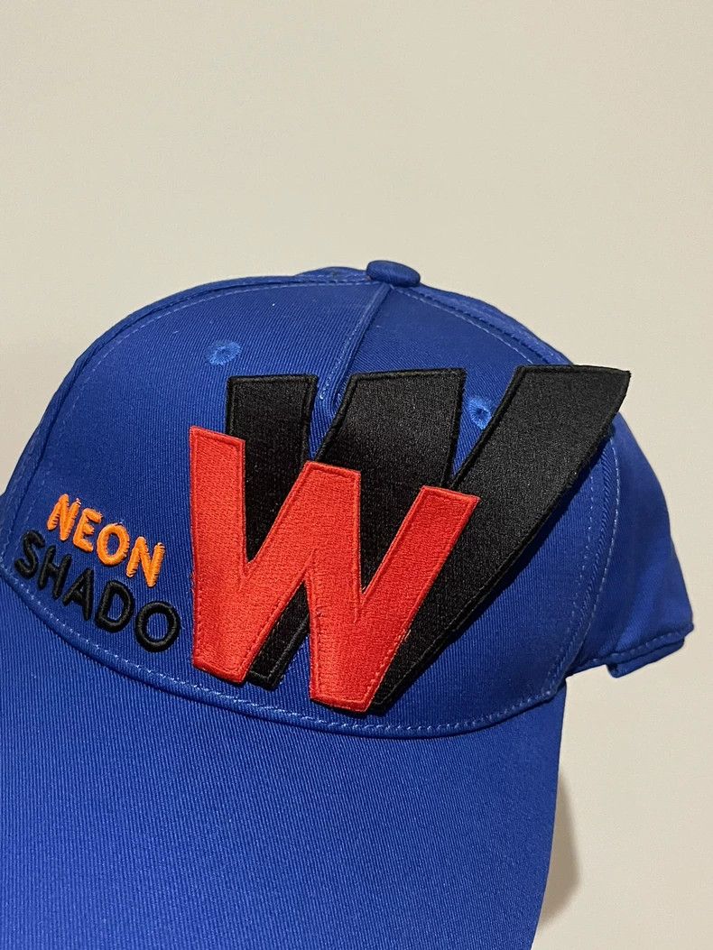 Walter Van Beirendonck Walter van Beirendonck Neon Shadow Smile Cap - dmc Size ONE SIZE - 3 Thumbnail