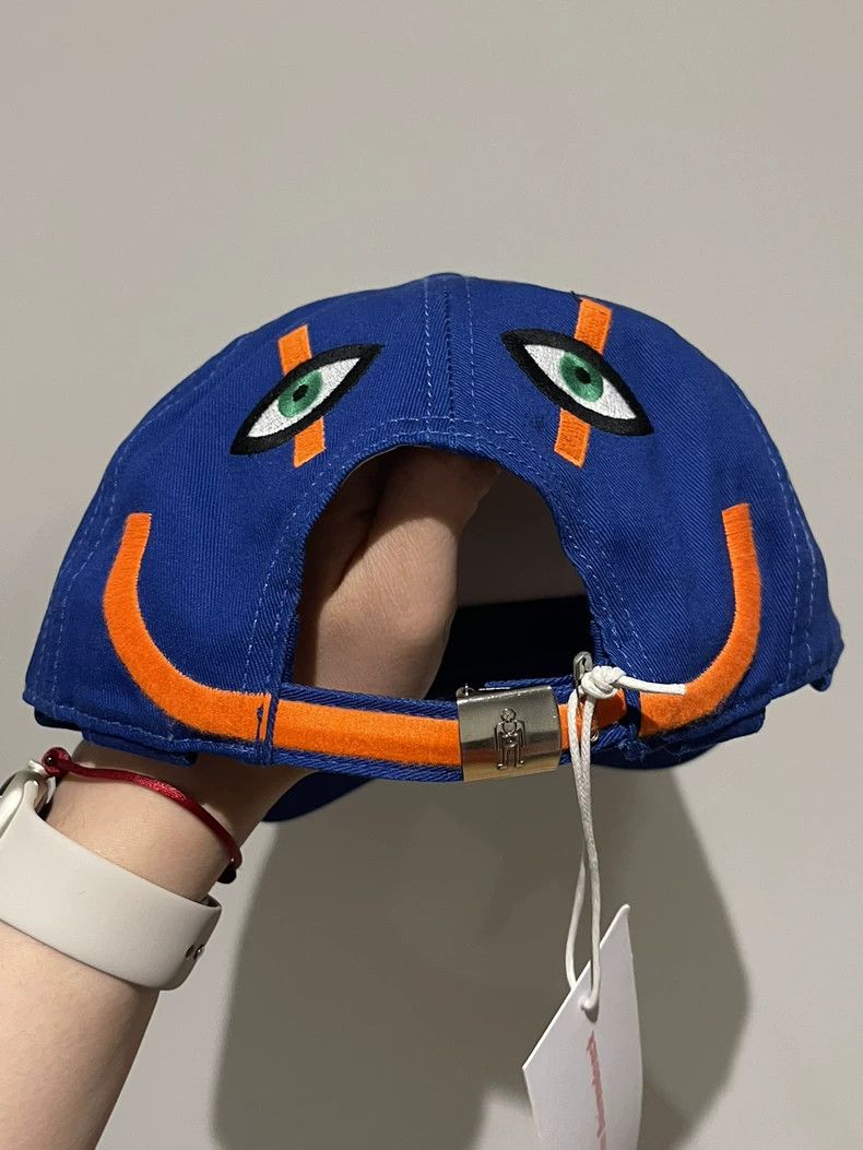 Walter Van Beirendonck Walter van Beirendonck Neon Shadow Smile Cap - dmc Size ONE SIZE - 2 Thumbnail