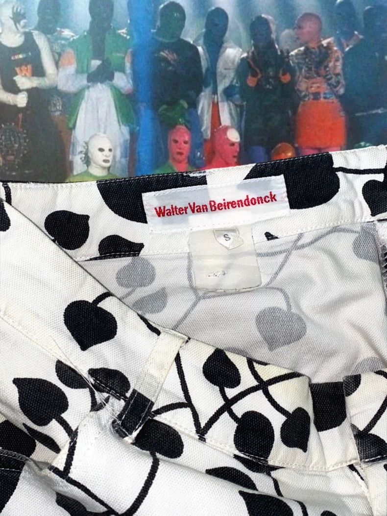 Walter Van Beirendonck Walter Van Beirendonck Heart Vine Print Pants - dmc Size US 34 / EU 50 - 2 Thumbnail