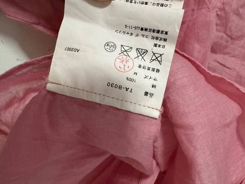 Comme des Garcons CDG Tricot Pink Puff Sleeve Blouse - dmc Size US M / EU 48-50 / 2 - 7 Thumbnail