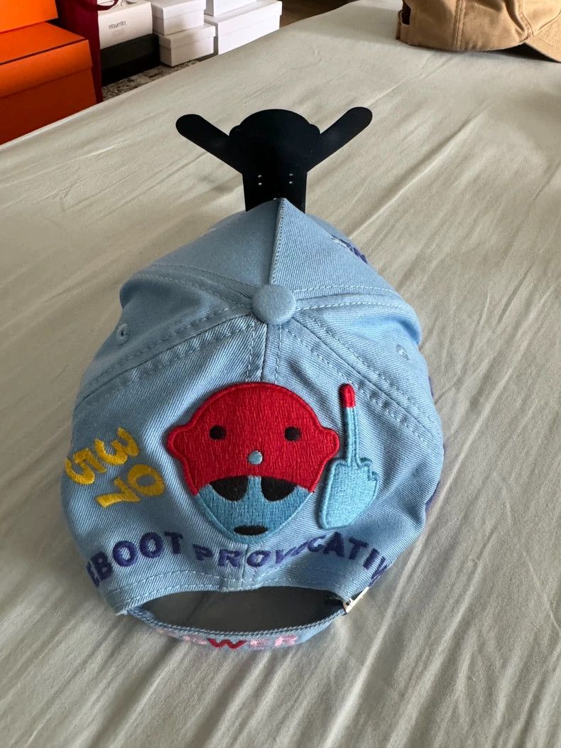 Walter Van Beirendonck Walter Van Beirendonck Blue Alien Cap - dmc Size ONE SIZE - 2 Thumbnail
