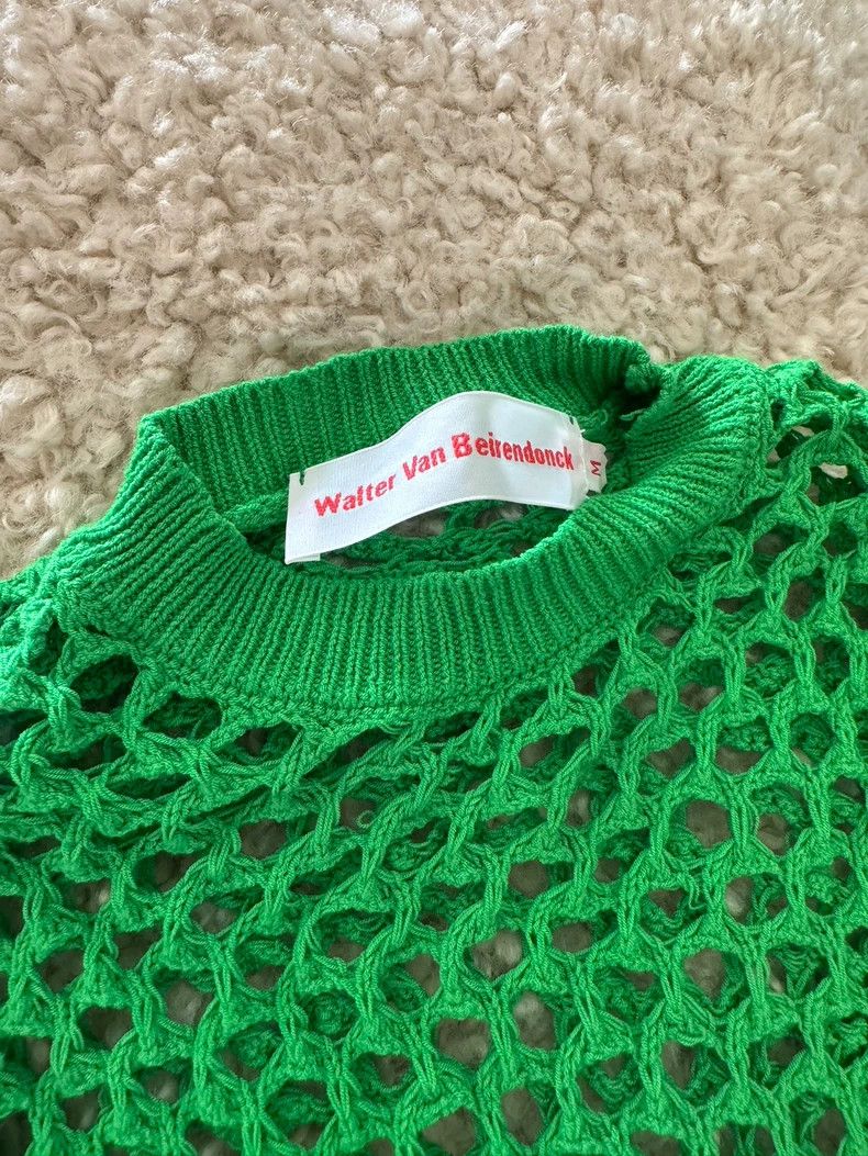 Walter Van Beirendonck Walter Van Beirendonck Green Mesh Top - dmc Size US M / EU 48-50 / 2 - 2 Thumbnail