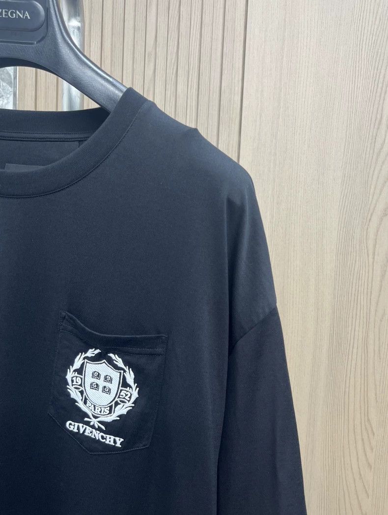 Givenchy Givenchy Wheat Ear logo Embroidered T-shirt - dmc Size US XL / EU 56 / 4 - 4 Thumbnail