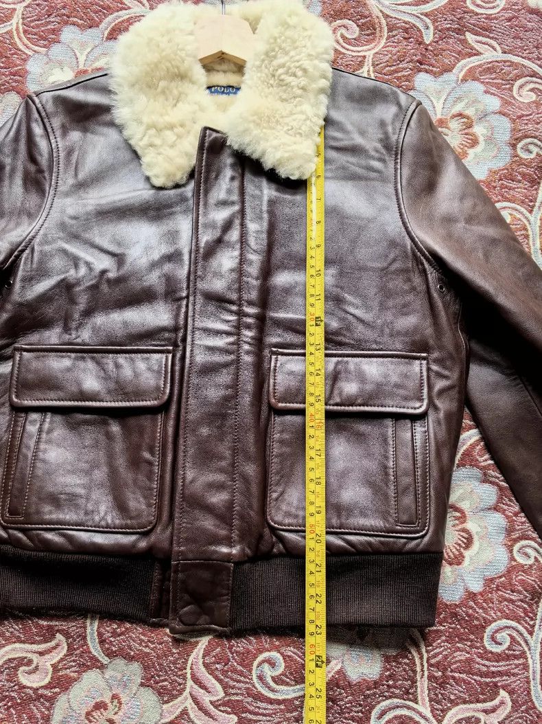 RRL Ralph Lauren Ralph Lauren Shearling Leather G1 Jacket - dmc Size US M / EU 48-50 / 2 - 7 Thumbnail