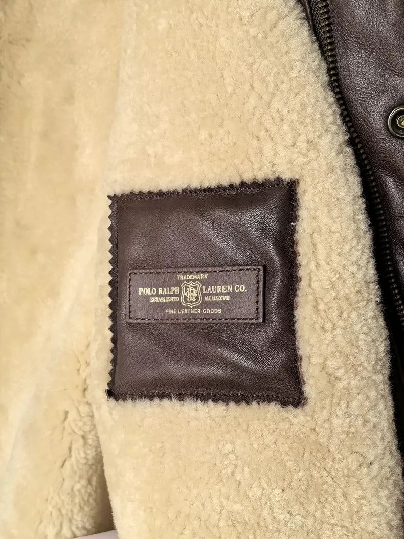 RRL Ralph Lauren Ralph Lauren Shearling Leather G1 Jacket - dmc Size US M / EU 48-50 / 2 - 3 Thumbnail
