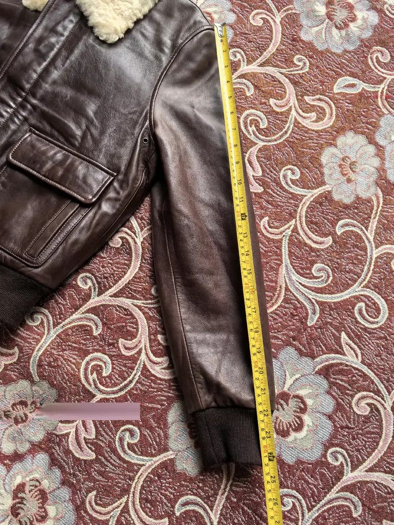 RRL Ralph Lauren Ralph Lauren Shearling Leather G1 Jacket - dmc Size US M / EU 48-50 / 2 - 8 Thumbnail