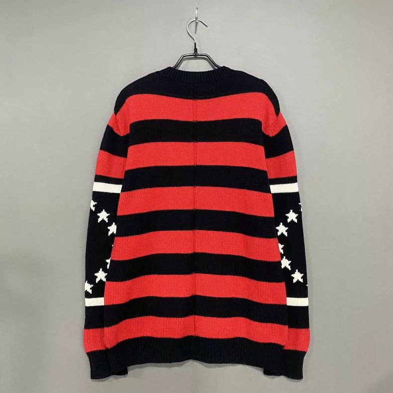 Givenchy GIVENCHY Star Striped Sweater - dmc Size US M / EU 48-50 / 2 - 3 Thumbnail
