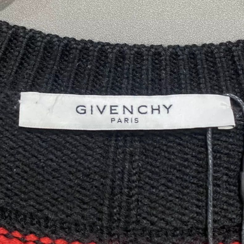 Givenchy GIVENCHY Star Striped Sweater - dmc Size US M / EU 48-50 / 2 - 5 Thumbnail