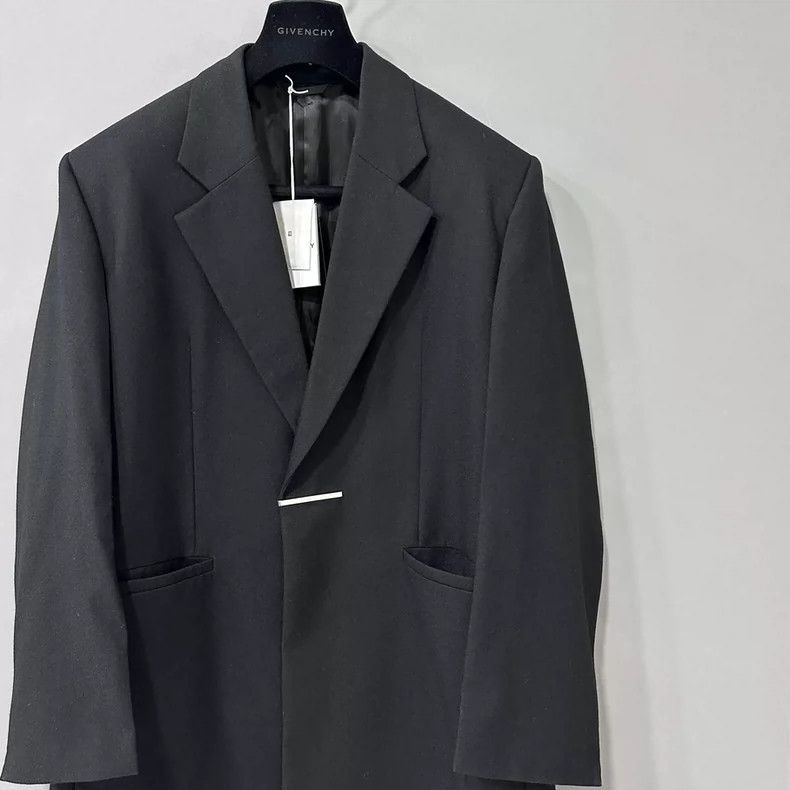 Givenchy GIVENCHY Collar Long Coat Outerwear - dmc Size US L / EU 52-54 / 3 - 2 Thumbnail