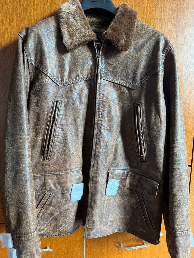 RRL Ralph Lauren RRL Ralph Lauren Men's Leather Jacket - dmc Size US L / EU 52-54 / 3 - 9 Thumbnail