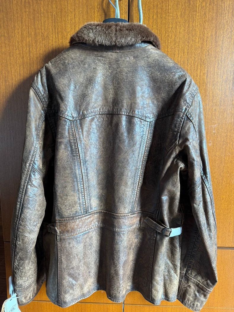 RRL Ralph Lauren RRL Ralph Lauren Men's Leather Jacket - dmc Size US L / EU 52-54 / 3 - 2 Thumbnail