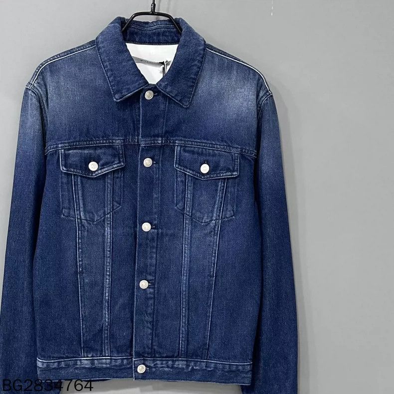 Givenchy Givenchy Logo Back Denim Jacket - dmc Size US S / EU 44-46 / 1 - 2 Thumbnail