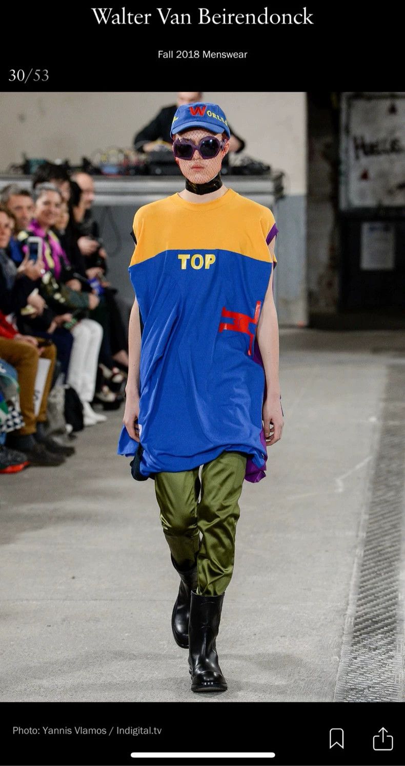 Walter Van Beirendonck Walter Van Beirendonck Draped Short Sleeve - dmc Size US L / EU 52-54 / 3 - 7 Thumbnail