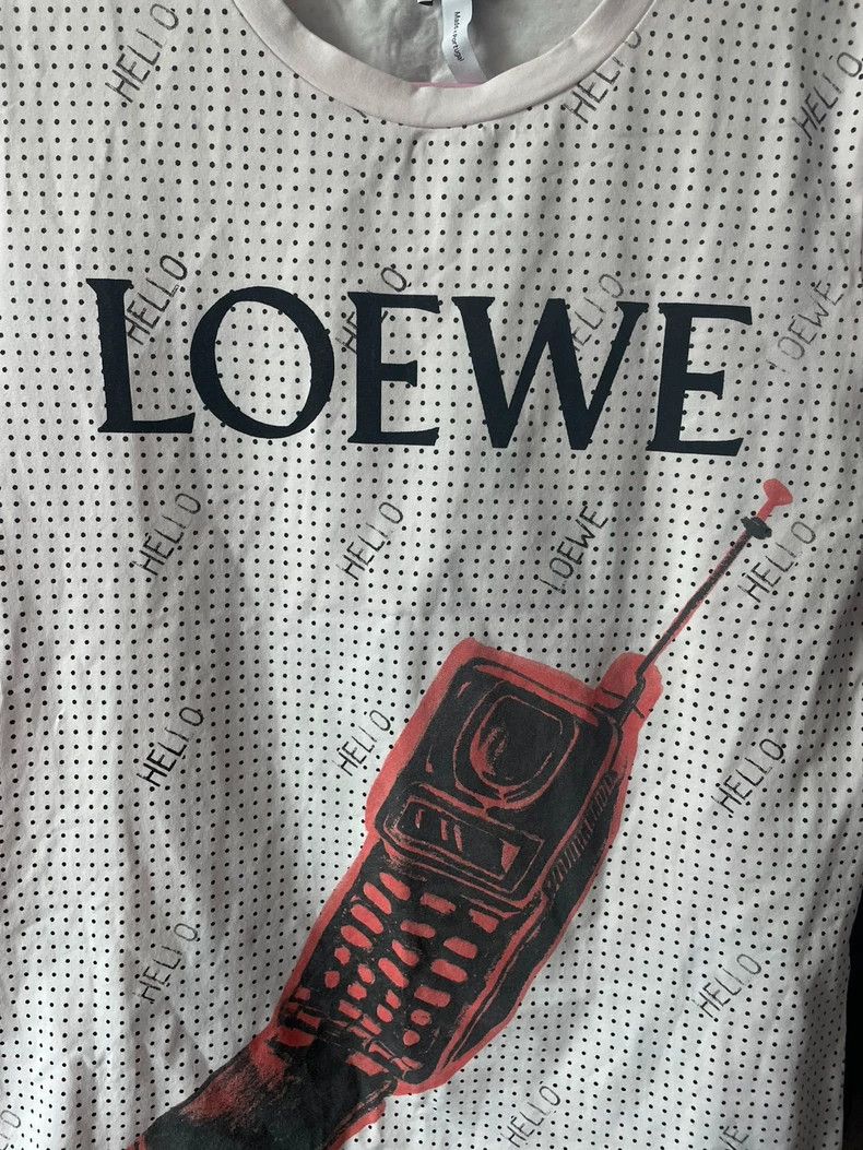 Loewe LOEWE Short Sleeve Graphic T-Shirt - dmc Size US M / EU 48-50 / 2 - 4 Thumbnail