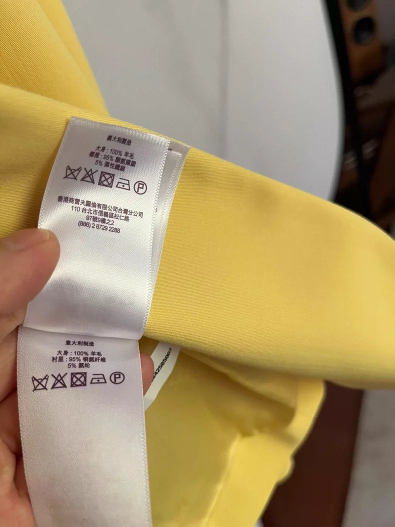 Ralph Lauren Purple Label Ralph Lauren Purple Label Yellow Blazer - dmc Size US S / EU 44-46 / 1 - 5 Thumbnail