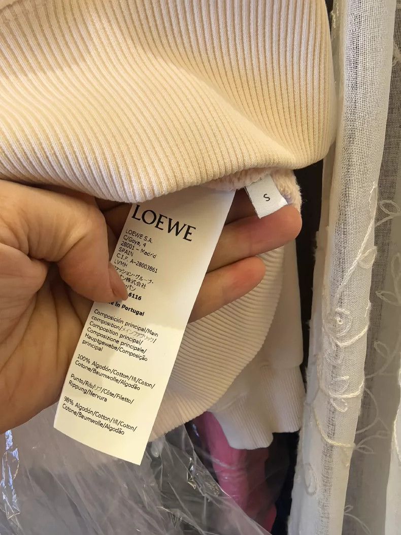 Loewe LOEWE Embroidered Pink Hoodie - dmc Size US S / EU 44-46 / 1 - 4 Thumbnail