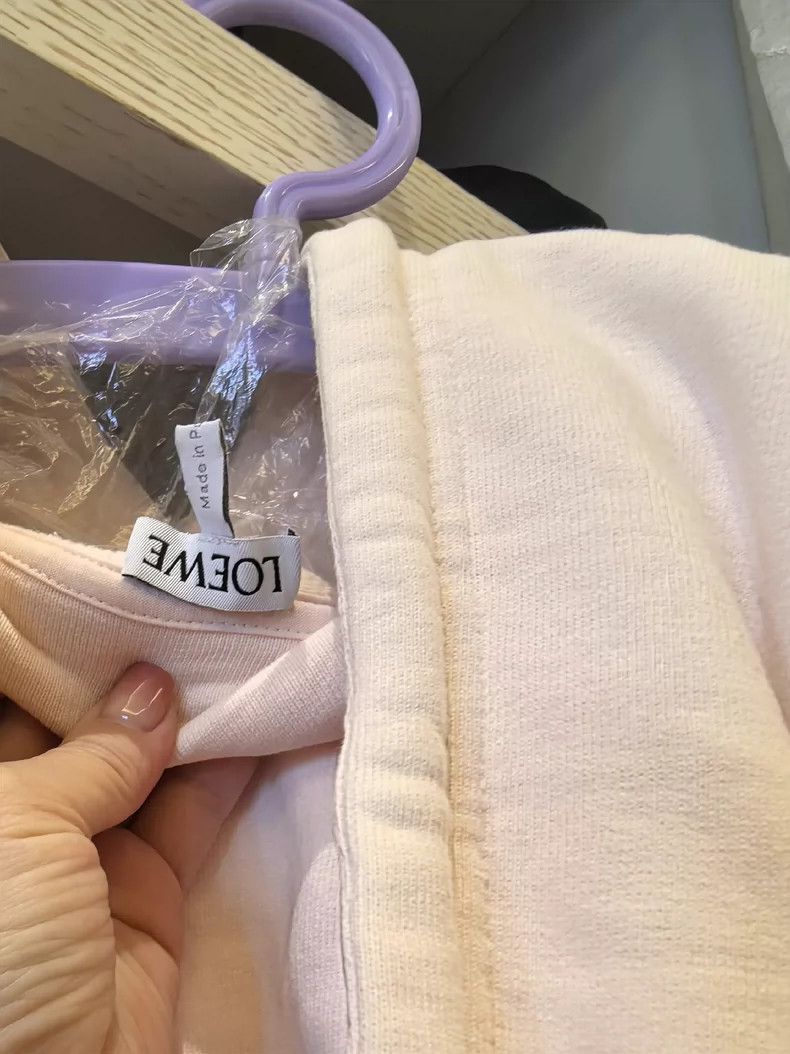Loewe LOEWE Embroidered Pink Hoodie - dmc Size US S / EU 44-46 / 1 - 7 Thumbnail