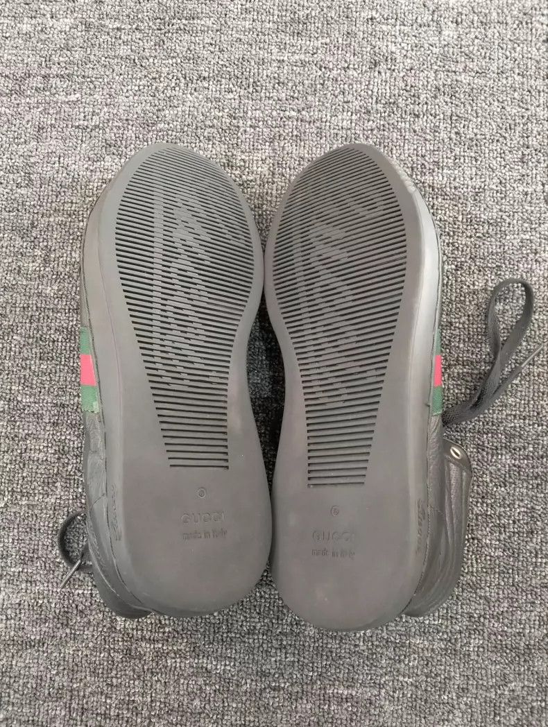 Gucci Gucci High-Top Leather Sneakers - dmc Size US 9.5 / EU 42-43 - 9 Thumbnail