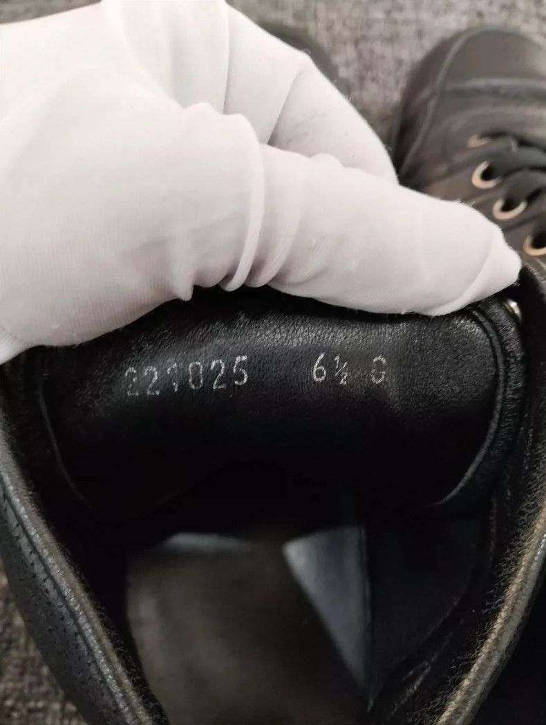 Gucci Gucci High-Top Leather Sneakers - dmc Size US 9.5 / EU 42-43 - 3 Thumbnail