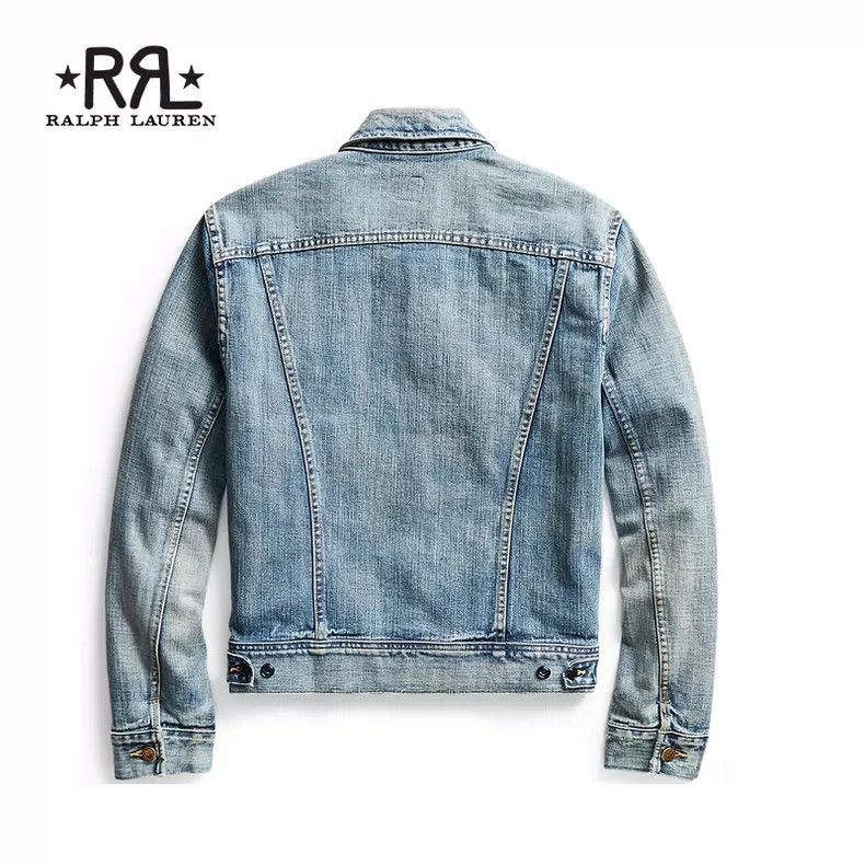 RRL Ralph Lauren RRL 1950 Vintage Light Blue Denim Jacket - dmc Size US M / EU 48-50 / 2 - 4 Thumbnail