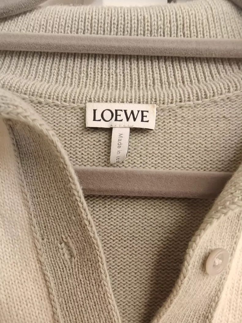 Loewe Loewe Beige Polo Collar Knit Sweater - dmc Size US XS / EU 42 / 0 - 4 Thumbnail