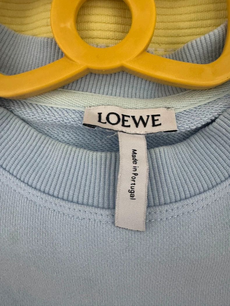 Loewe LOEWE Goose Print Light Blue Sweatshirt - dmc Size US S / EU 44-46 / 1 - 2 Thumbnail