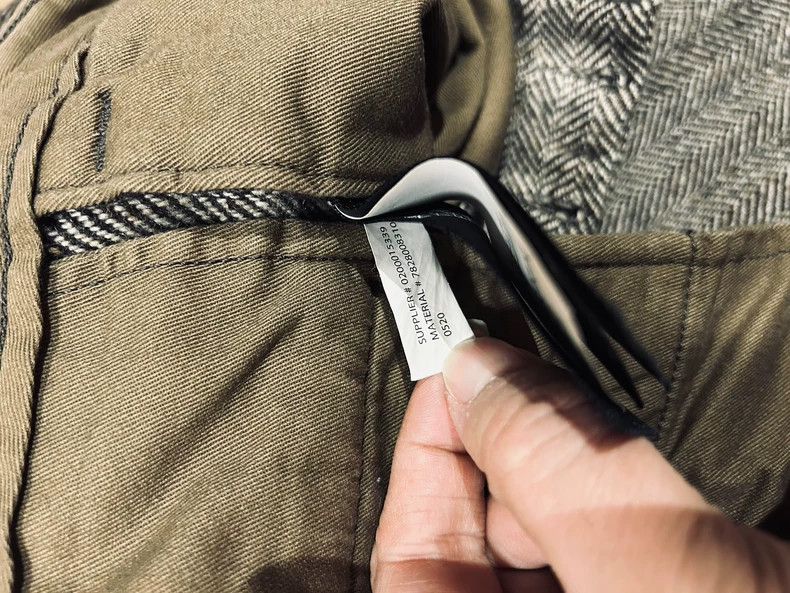 RRL Ralph Lauren RRL 2021 Herringbone Wool Casual Pants - dmc Size US 32 / EU 48 - 5 Thumbnail