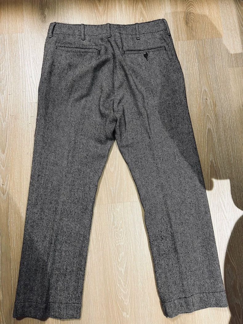 RRL Ralph Lauren RRL 2021 Herringbone Wool Casual Pants - dmc Size US 32 / EU 48 - 3 Thumbnail
