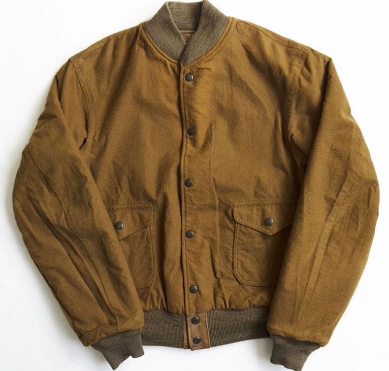 RRL Ralph Lauren RRL A1 Leather Bomber Jacket S - dmc Size US S / EU 44-46 / 1 - 3 Thumbnail