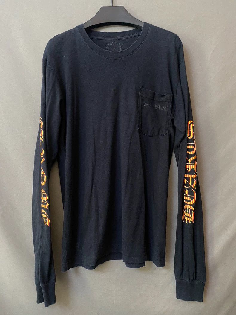 Chrome Hearts Chrome Hearts Sword Graphic Long Sleeve Shirt-yf Size US M / EU 48-50 / 2 - 2 Thumbnail