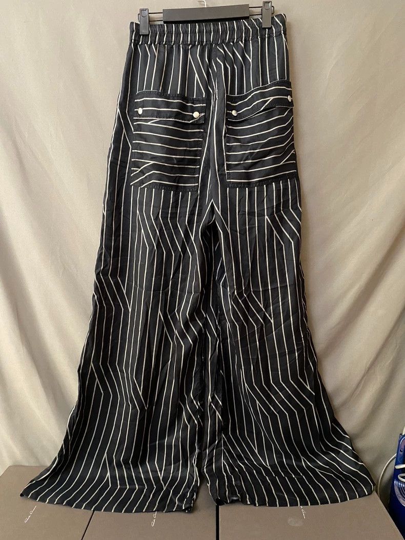 Rick Owens Rick Owens 23ss Striped Wide-Leg Pants-yf Size US 32 / EU 48 - 2 Thumbnail