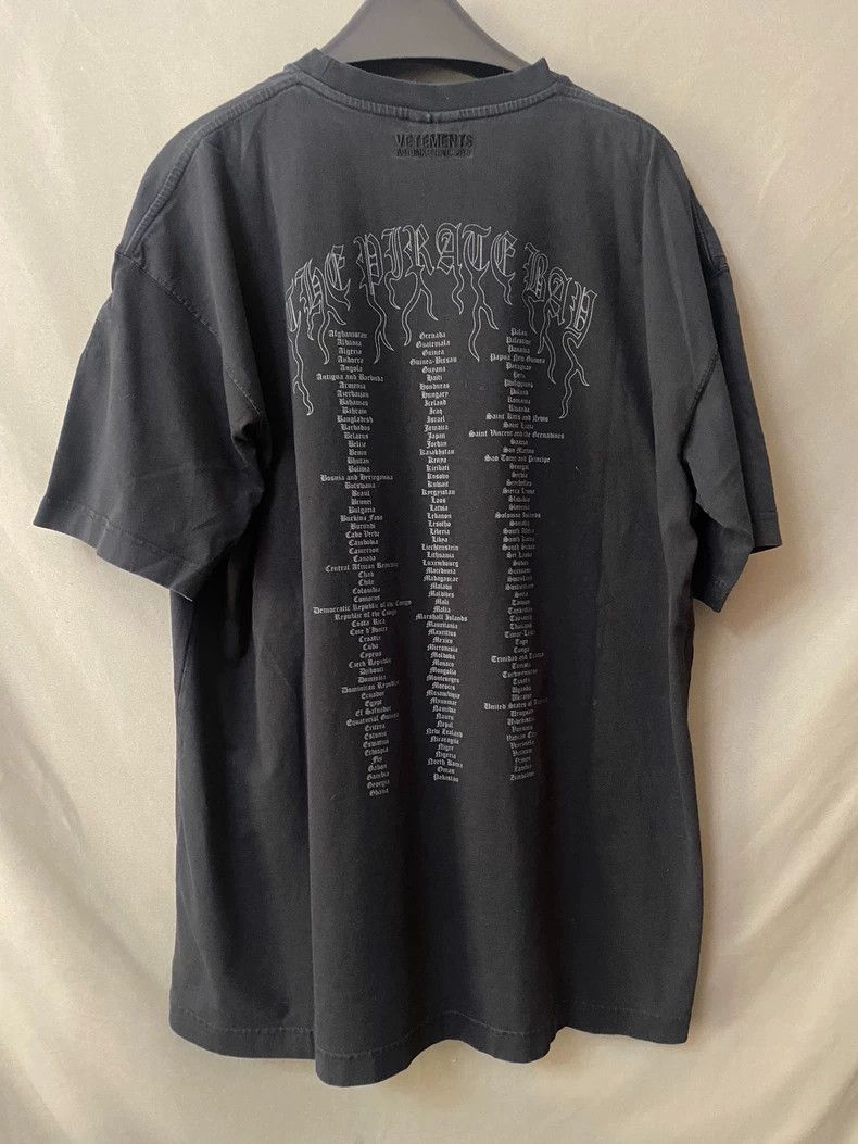 Vetements Vetements Pirate Ship Print Short Sleeve T-Shirt-yf Size US XS / EU 42 / 0 - 3 Thumbnail