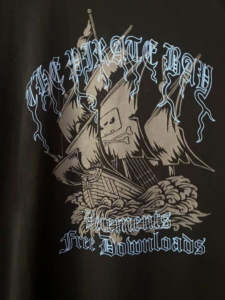 Vetements Vetements Pirate Ship Print Short Sleeve T-Shirt-yf Size US XS / EU 42 / 0 - 2 Thumbnail
