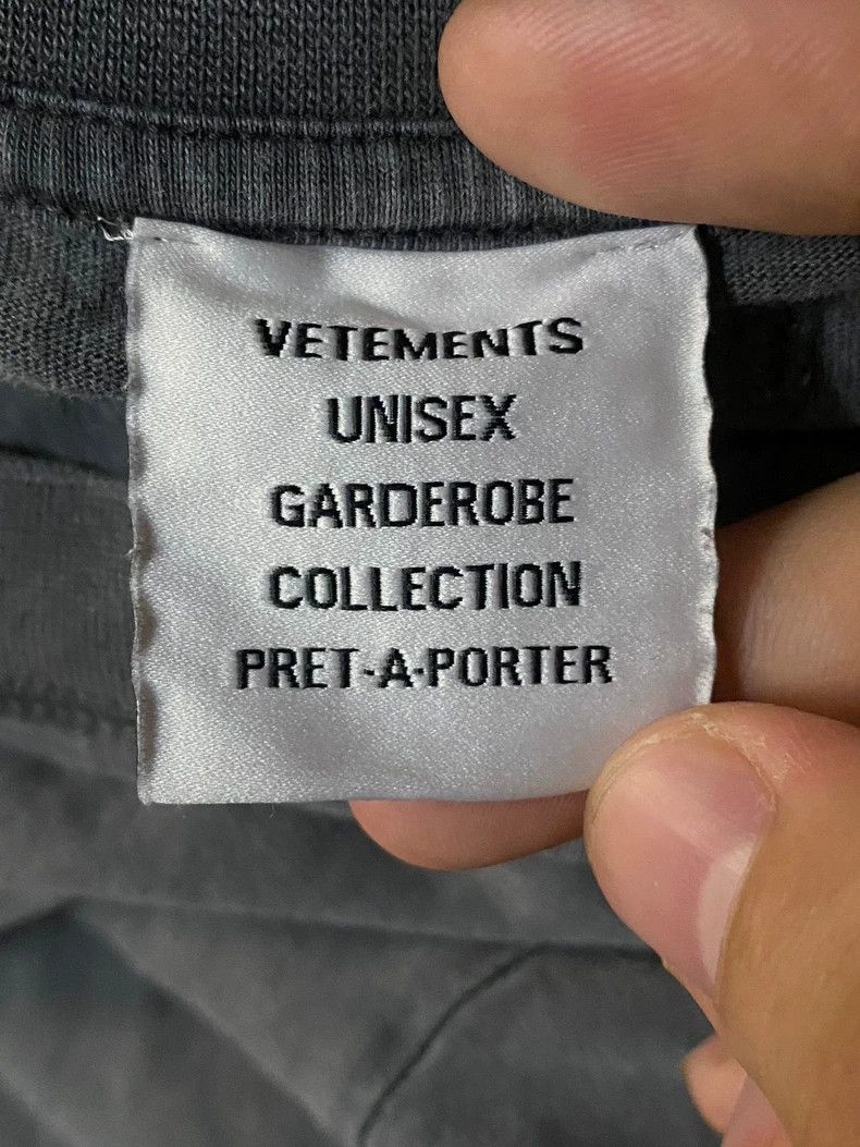 Vetements Vetements Washed Patchwork Short Sleeve Tee-yf Size US L / EU 52-54 / 3 - 5 Thumbnail
