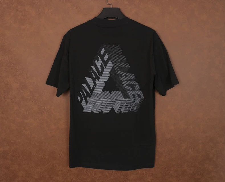 Paly Hollywood Palace Black Logo Print Short Sleeve T-Shirt-yf Size US L / EU 52-54 / 3 - 3 Thumbnail