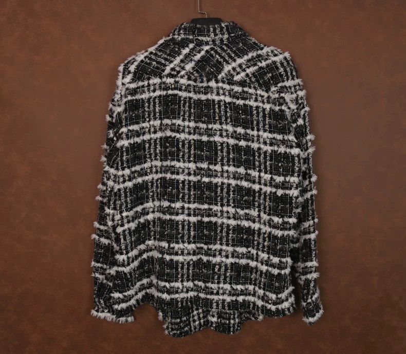 Chanel FaithConnexion Houndstooth Wool Jacket-yf Size US XS / EU 42 / 0 - 3 Thumbnail