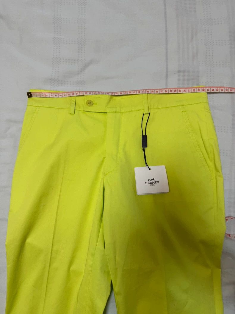 Hermes Hermes Yellow Casual Pants with Tags-yf Size US 38 / EU 54 - 3 Thumbnail