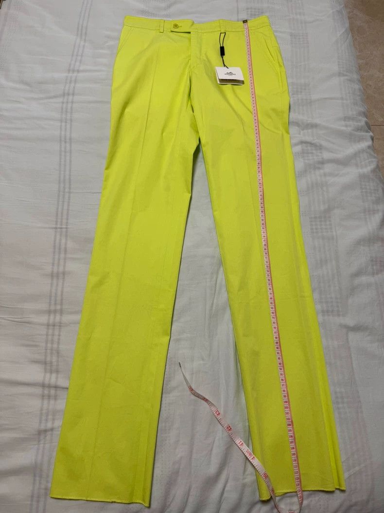 Hermes Hermes Yellow Casual Pants with Tags-yf Size US 38 / EU 54 - 4 Thumbnail