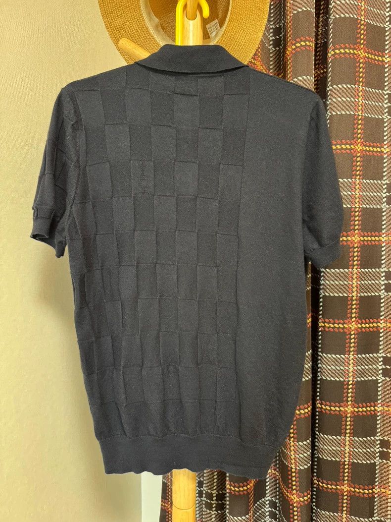 Hermes Hermes Cashmere Short Sleeve Polo-yf Size US XL / EU 56 / 4 - 2 Thumbnail