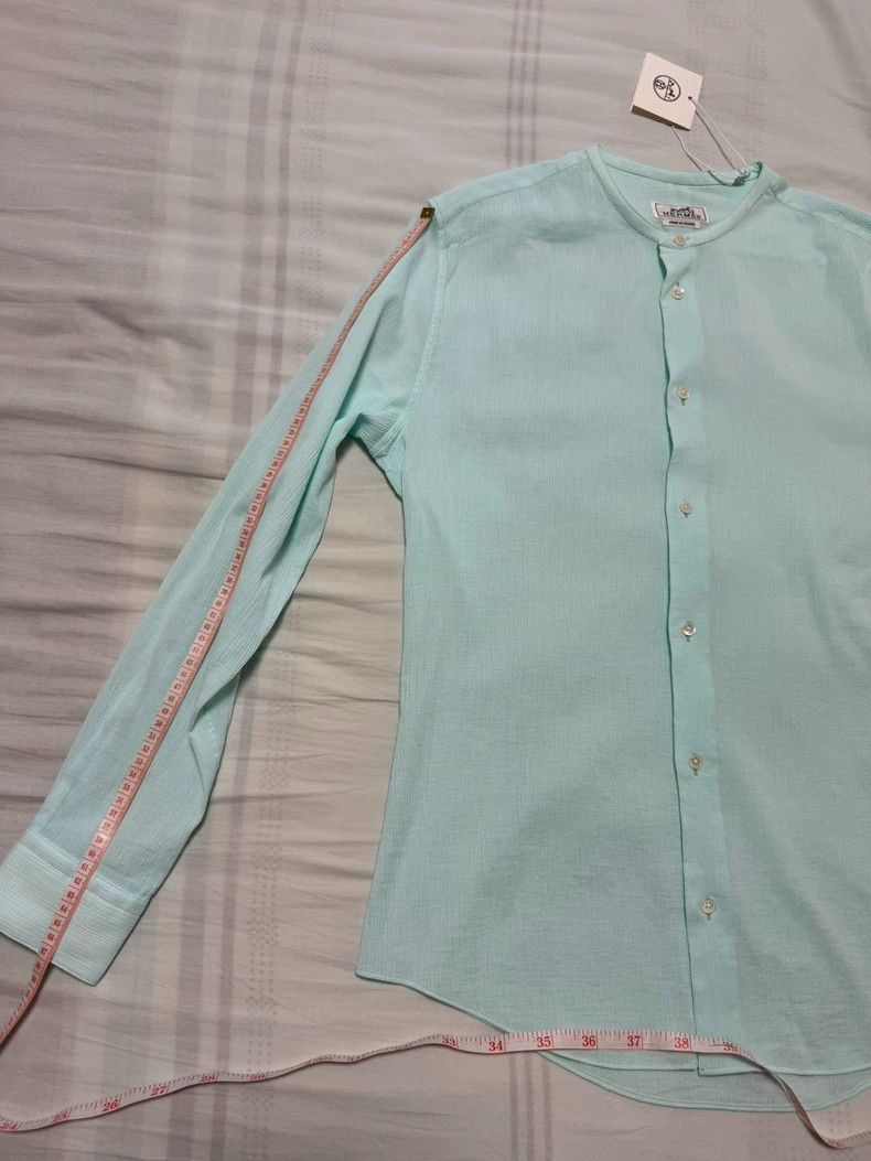 Hermes Hermes Casual Long Sleeve Shirt-yf Size US M / EU 48-50 / 2 - 6 Thumbnail