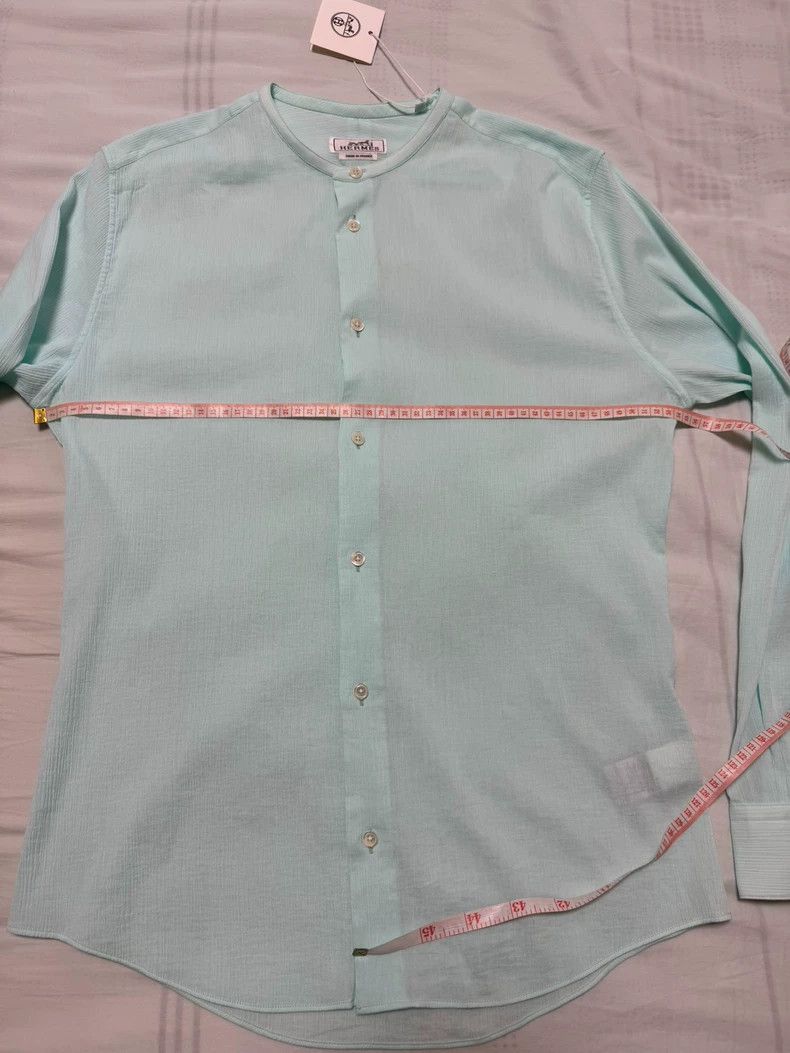 Hermes Hermes Casual Long Sleeve Shirt-yf Size US M / EU 48-50 / 2 - 4 Thumbnail