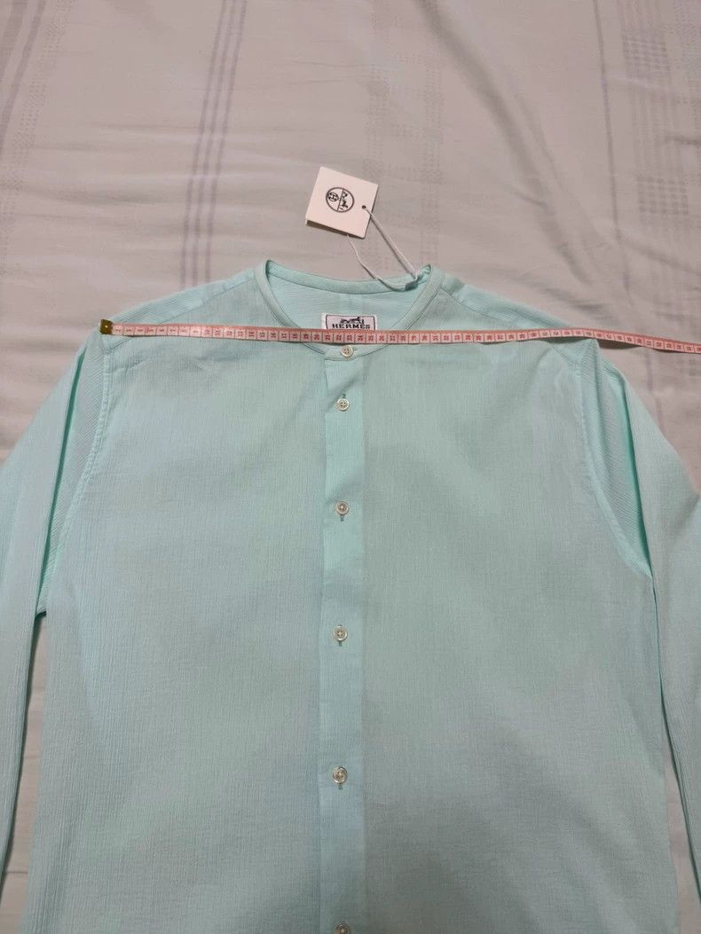 Hermes Hermes Casual Long Sleeve Shirt-yf Size US M / EU 48-50 / 2 - 3 Thumbnail
