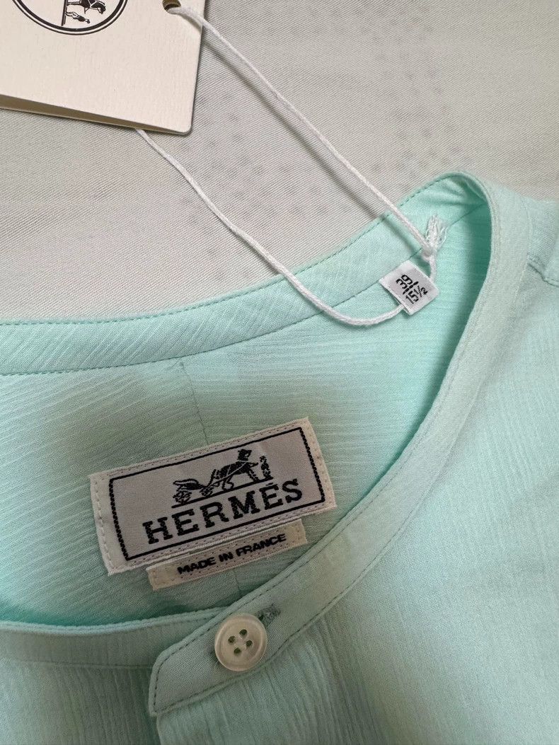 Hermes Hermes Casual Long Sleeve Shirt-yf Size US M / EU 48-50 / 2 - 7 Thumbnail